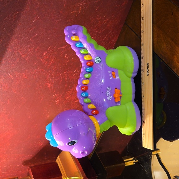 LeapFrog Lettersaurus Dinosaur Alphabet Learning Toy-ABCs-Colors-Music-see video - Picture 14 of 14